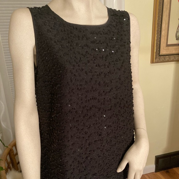 ANN TAYLOR sequined sleeveless top - Picture 2 of 10